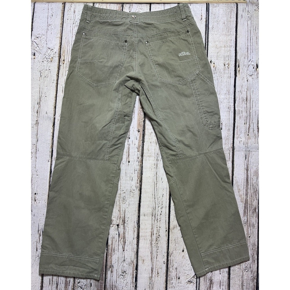 Kuhl Revolvr Vintage Pants Mens Size 32x30 (32x29) Tan Gorpcore Hiking Fade - Picture 6 of 8